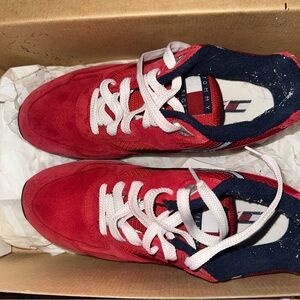 Tommy Hilfiger Red Sneakers
